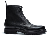 Winslow Black Leather Boot